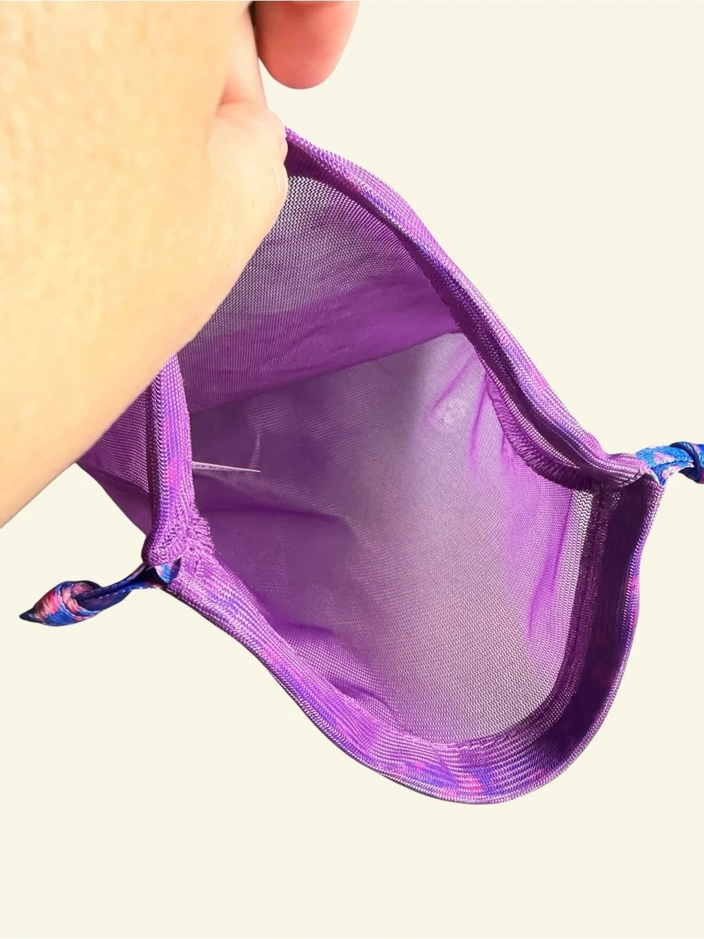 Mesh Purple Ipsy Cosmetics Bag!
